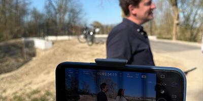 Opname Het Provinciaal Domein - Fietssnelwegen