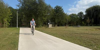 Stad Menen en provincie West-Vlaanderen openen nieuwe fietsverbinding richting de Leie  