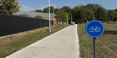 Stad Menen en provincie West-Vlaanderen openen nieuwe fietsverbinding richting de Leie  