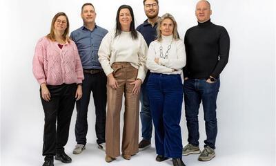 Gedeputeerde Kelly Detavernier en haar kabinetsmedewerkers