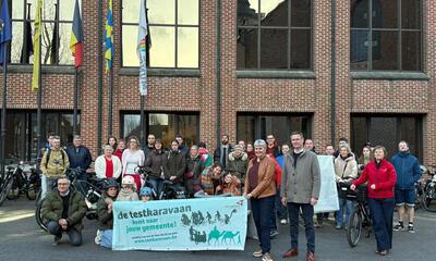 ‘De testkaravaan komt naar jouw gemeente!’ start in Ingelmunster